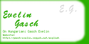 evelin gasch business card